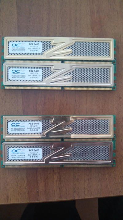Лот: 6601426. Фото: 1. Память OCZ DDR2 2 Gb пара модулей... Оперативная память