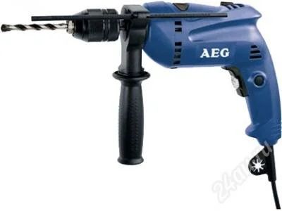 Лот: 1346765. Фото: 1. Дрель ударная AEG SBE 570 R. Новая... Электроинструмент