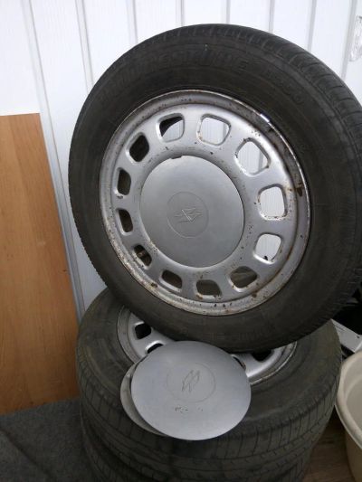Лот: 9946410. Фото: 1. Bridgestone 175/65/14 4/100. Шины на дисках