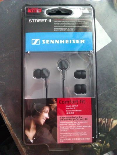 Лот: 6382414. Фото: 1. Sennheiser CX 180 Street II. Наушники, гарнитуры