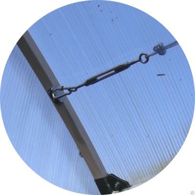 Лот: 21234982. Фото: 1. Подвес в теплицу 4 метра. Детали каркаса, аксессуары
