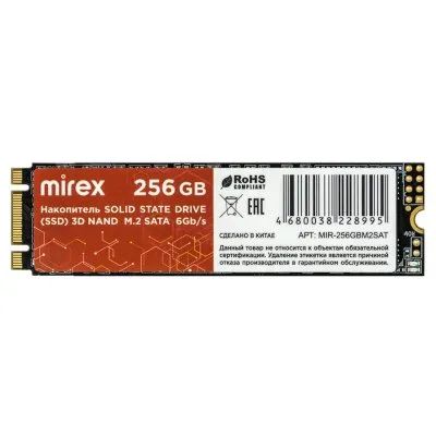 Лот: 21179505. Фото: 1. SSD диск Mirex N535N 256Gb MIR-256GBM2SAT. SSD-накопители