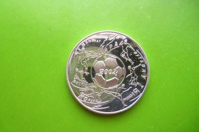 Лот: 16389008. Фото: 1. 3 рубля 2002 г. Чемпионат мира... Россия после 1991 года