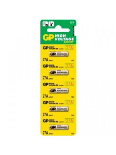 Лот: 22151216. Фото: 1. Элем.пит.GP 27A ULTRA BP-5 (5... Батарейки, аккумуляторы, элементы питания