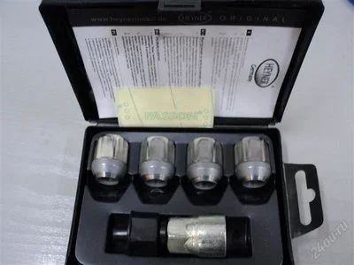Лот: 2416537. Фото: 1. Гайки-Секретки Болты Heyner Mazda3... Механические блокираторы и противоугонные устройства