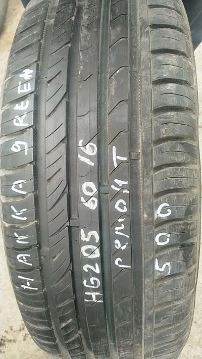 Лот: 16051038. Фото: 1. 205/60 R16 Nokian Hakka Green... Шины