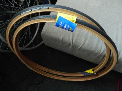 Лот: 14535202. Фото: 1. покрышка шоссе Michelin dynamic... Запчасти