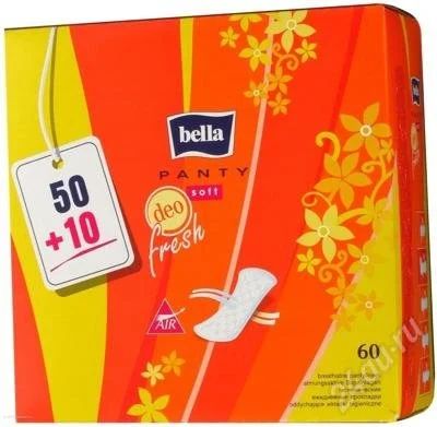 Лот: 2127133. Фото: 1. Прокладки "50+10 BELLA PANTY SOFT... Средства личной гигиены 