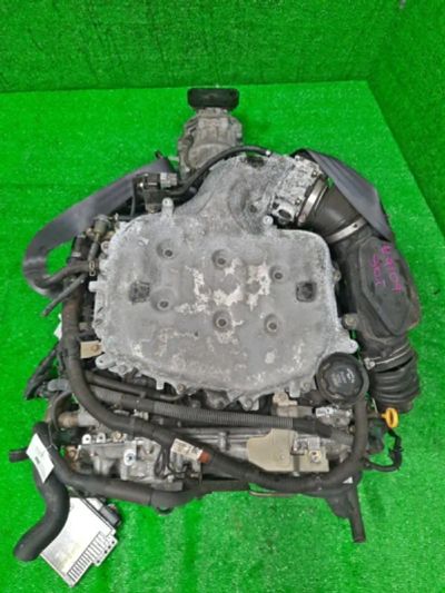 Лот: 16679080. Фото: 1. Двигатель Nissan Fuga PY50 VQ35DE... Двигатель и элементы двигателя