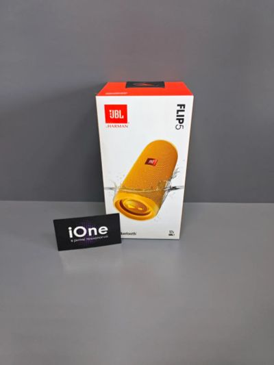 Лот: 20760957. Фото: 1. JBL Flip 5 Yellow (Новая). Портативные, беспроводные колонки