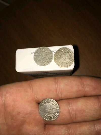 Лот: 10880240. Фото: 1. Литовский солид. 1623 г. Оригинал. Ближний восток
