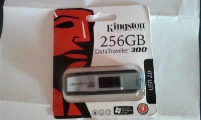 Лот: 1158551. Фото: 1. USB FLASH 256GB KINGSTON. USB-флеш карты