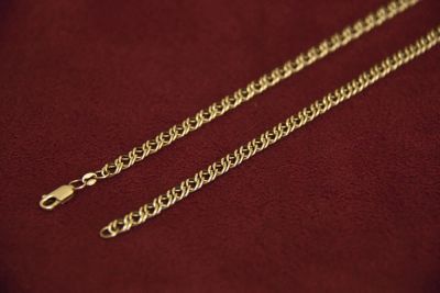 Лот: 4393572. Фото: 1. Цепь (цепочка) Золотая плетение... Цепочки