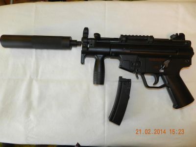 Лот: 3755967. Фото: 1. Газовый автомат MP-5 новый. Пейнтбол, страйкбол
