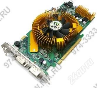 Лот: 2689912. Фото: 1. видеокарта palit 8800 pci-e gt... Видеокарты