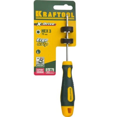 Лот: 25610778. Фото: 1. Отвертка KRAFTOOL Х-Drive, CrMo... Ручные инструменты для автомобиля