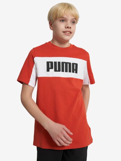 Лот: 25037283. Фото: 1. Футболка для мальчиков PUMA Block... Другое (спортивная одежда)