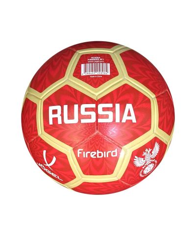 Лот: 24970342. Фото: 1. Мяч футбольный Jogel Russia Firebird... Мячи, ракетки, шайбы, клюшки