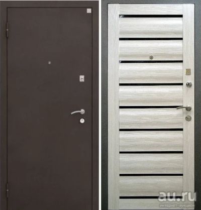 Лот: 18523279. Фото: 1. Входная дверь Алмаз - 11. Сатин... Двери входные