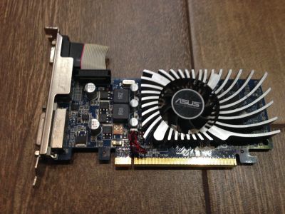 Лот: 14777293. Фото: 1. Видео карта ASUS GeForce 210 1... Видеокарты