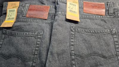Лот: 25623032. Фото: 1. Утепленные Relaxed Fit (штанина... Брюки, джинсы, шорты