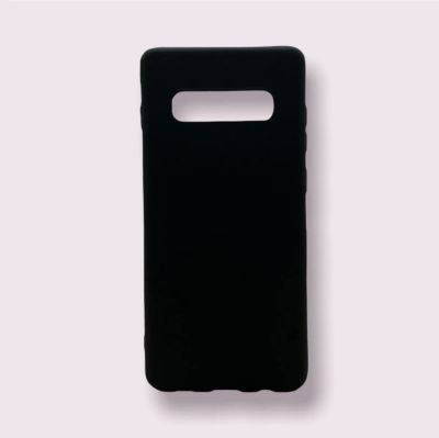 Лот: 22146077. Фото: 1. ЧЕХОЛ ДЛЯ SAMSUNG S10+ TPU BLACK. Чехлы, бамперы