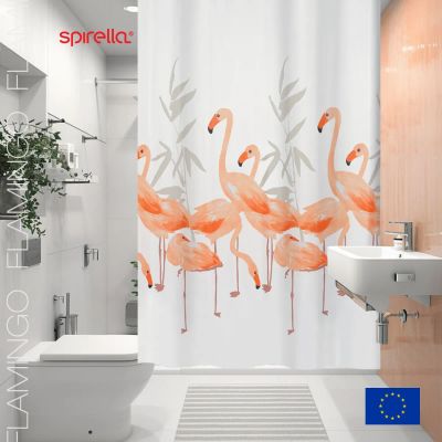 Лот: 24943325. Фото: 1. Штора для ванной комнаты Spirella... Аксессуары для ванной