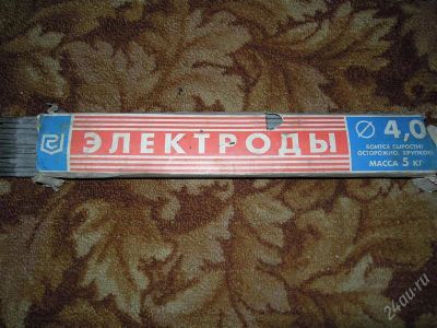 Лот: 1076538. Фото: 1. электроды (диаметр 4). Расходные материалы, сменные насадки