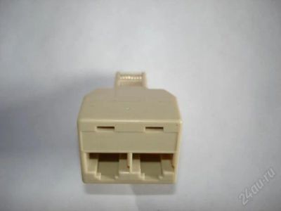 Лот: 2775829. Фото: 1. Переходник телефонный 8P8C PLUG... Разъёмы