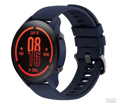 Лот: 18084834. Фото: 1. Смарт-часы Xiaomi Mi Watch Blue... Смарт-часы, фитнес-браслеты, аксессуары