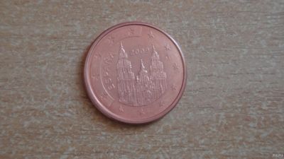 Лот: 17267587. Фото: 1. Испания 5 евроцентов 2009. Европа