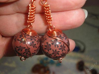 Лот: 1399272. Фото: 1. Авторская работа,серьги"Пустыня... Серьги, каффы