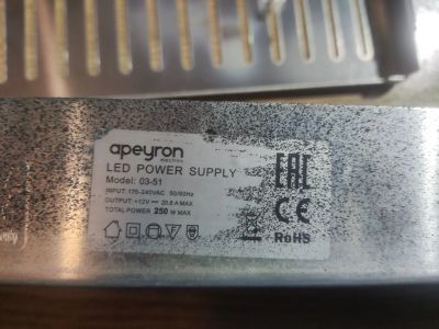 Лот: 21292736. Фото: 1. Блок питания 12v. Светодиодная подсветка