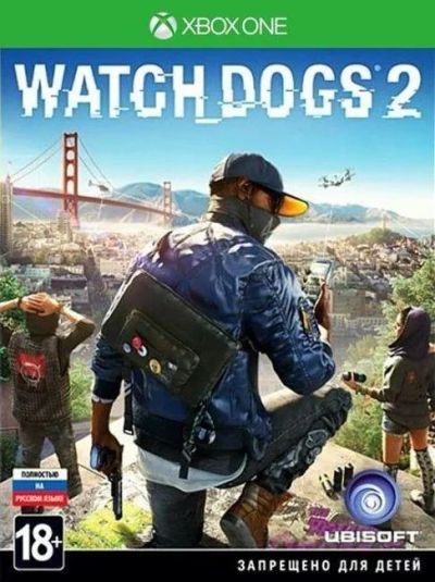Лот: 16473691. Фото: 1. Watch dogs 2 xbox one. Игры для консолей