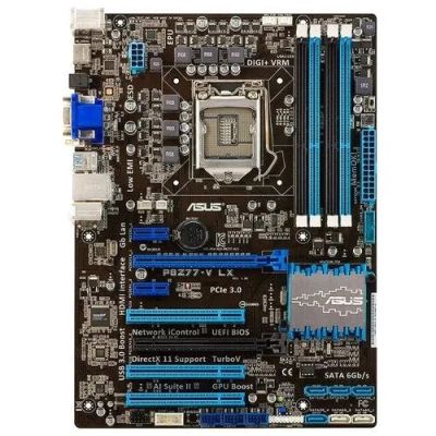 Лот: 11098449. Фото: 1. Asus P8Z77-V LX материнская плата... Материнские платы