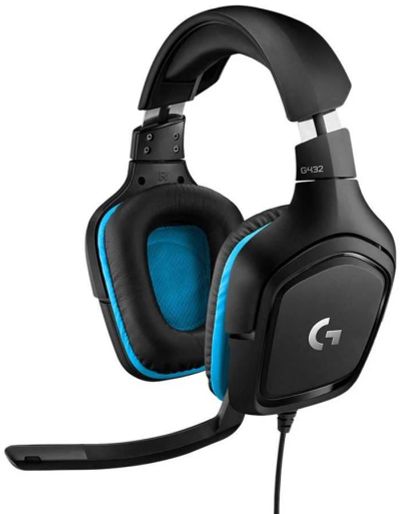 Лот: 18441524. Фото: 1. Игровые наушники Logitech G432... Наушники, гарнитуры