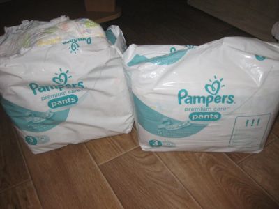 Лот: 8620337. Фото: 1. Подгузники трусики Pampers Premium... Детская гигиена