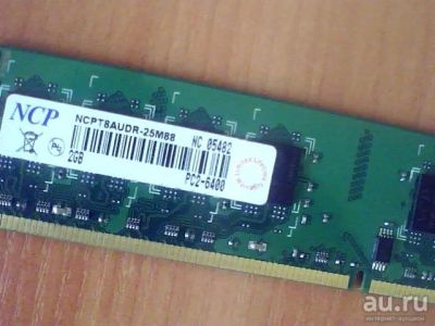 Лот: 8794680. Фото: 1. Оперативная память NCP DDR2 2GB... Оперативная память
