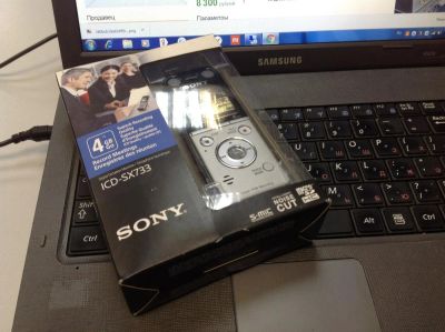 Лот: 8326568. Фото: 1. Диктофон Sony ICD-SX733 | новый... Диктофоны