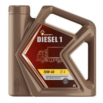 Лот: 14492751. Фото: 1. Rosneft Diesel 1 10W-40 4л. (масло... Масла, жидкости