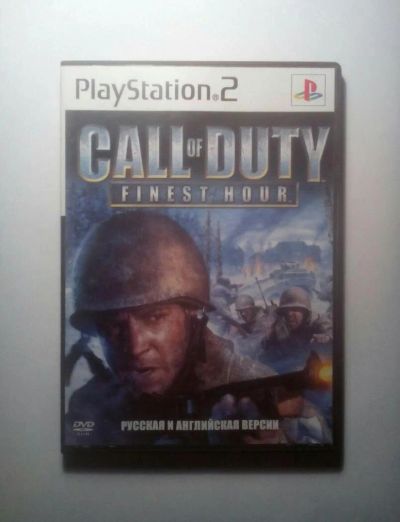 Лот: 10242796. Фото: 1. Диск для чипованой Ps2 "Call of... Игры для консолей