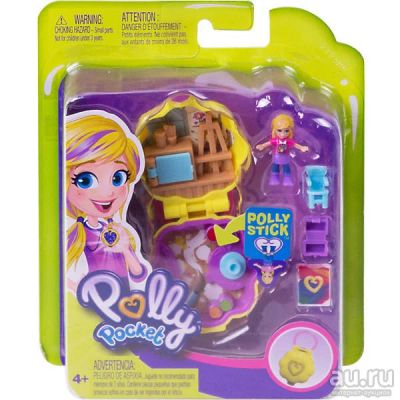 Лот: 15567088. Фото: 1. Игровой набор Polly Pocket Smart... Конструкторы
