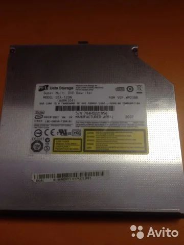 Лот: 9626360. Фото: 1. Привод для ноутбука GSA-T20N WP03BB... Приводы CD, DVD, BR, FDD
