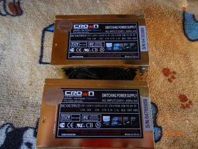 Лот: 3110580. Фото: 1. Блок питания CROWN CM-PS450W Superior. Корпуса, блоки питания