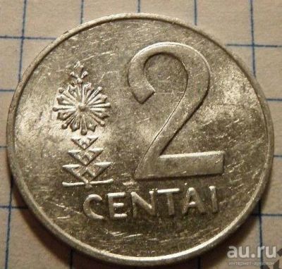 Лот: 9449555. Фото: 1. Литва 2 цента 1991. Европа