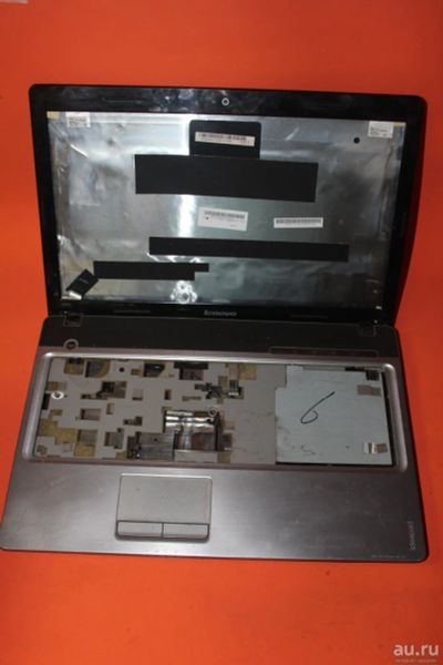 Лот: 12610884. Фото: 1. Корпус Lenovo Z565 Z560 черный. Корпуса, блоки питания
