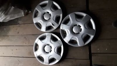Лот: 19876389. Фото: 1. Колпаки r14 на Toyota оригинальные... Колпаки