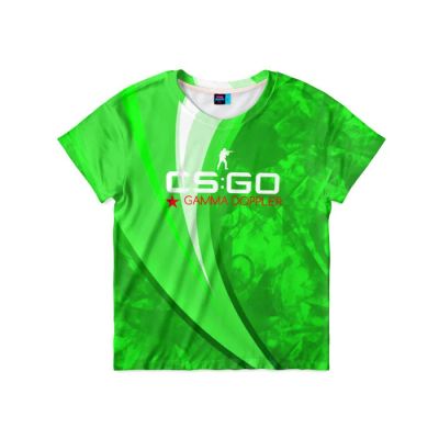 Лот: 11109452. Фото: 1. Детская футболка 3D "CS GO, Counter... Футболки, поло, топы, лонгсливы