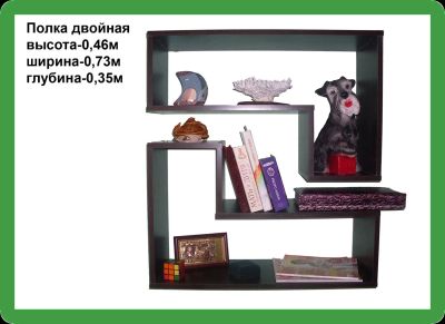 Лот: 1288458. Фото: 1. Полочки Двойные. Полки, стеллажи, этажерки