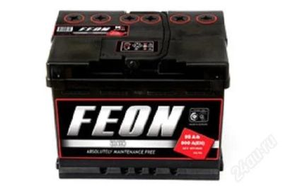 Лот: 1824843. Фото: 1. Feon silver 65a/h. Аккумуляторы